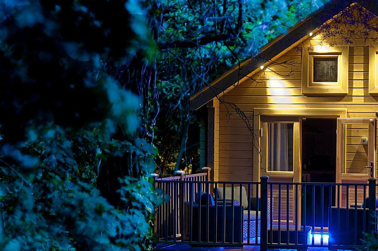 본머스 Alum Chine Log Cabin 빌라 외부 사진